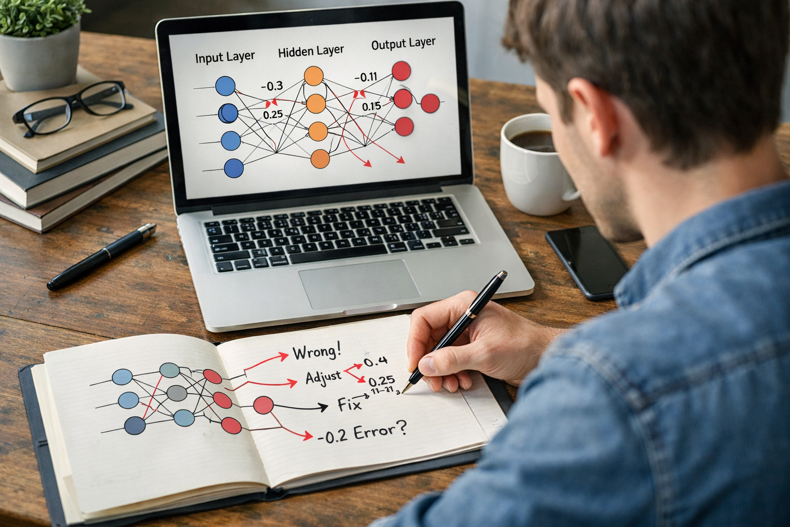 Backpropagation Explained in Plain English