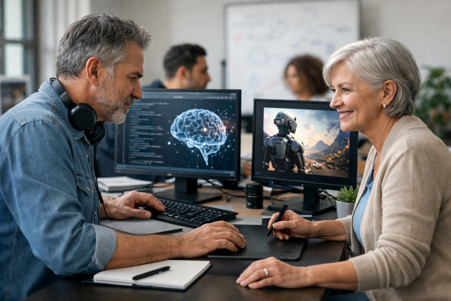 Best First AI Jobs for Career Changers Over 40