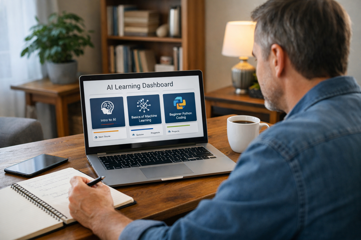 First Steps to Switch Into AI With No Experience