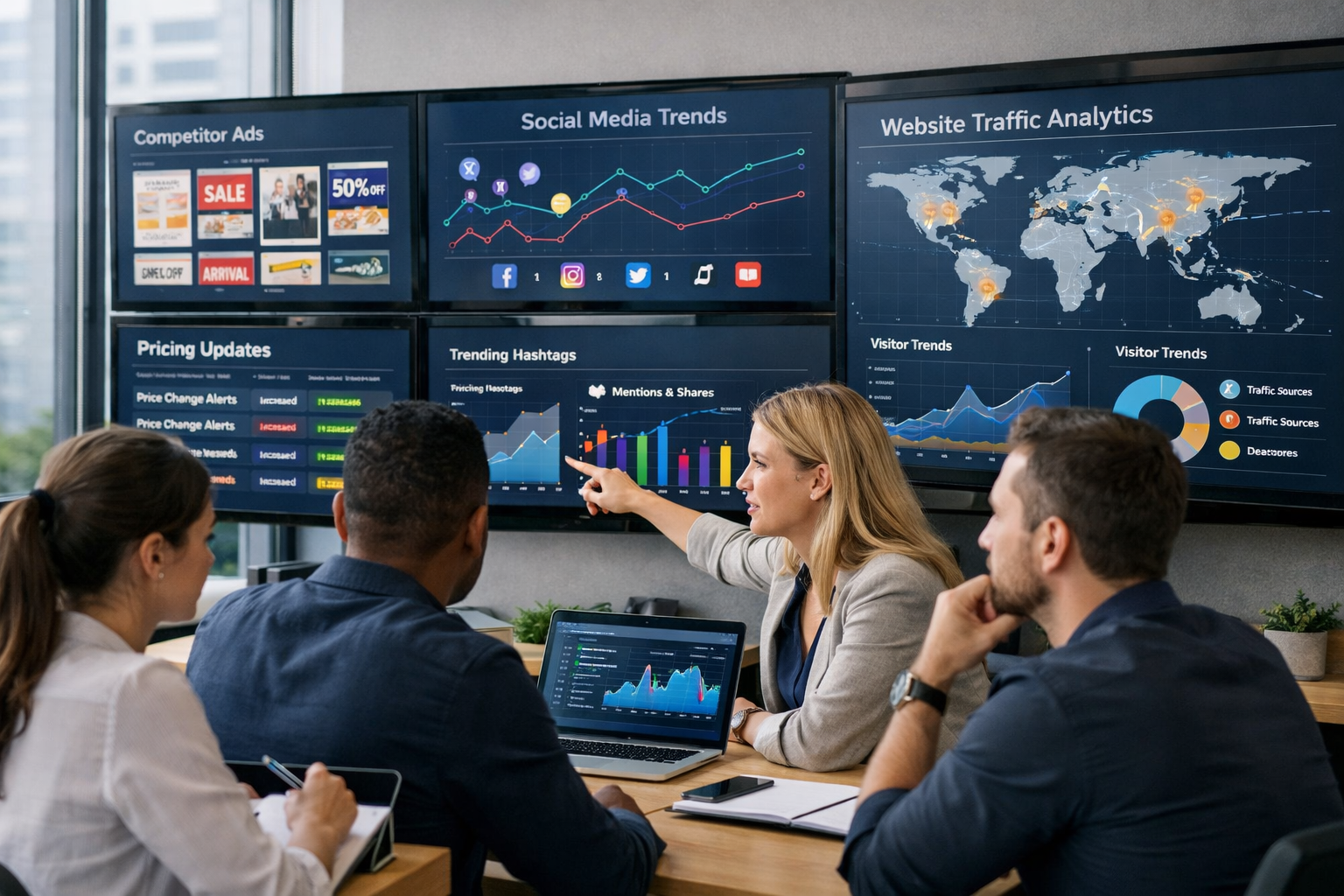 How AI Analyses Competitor Marketing Strategies