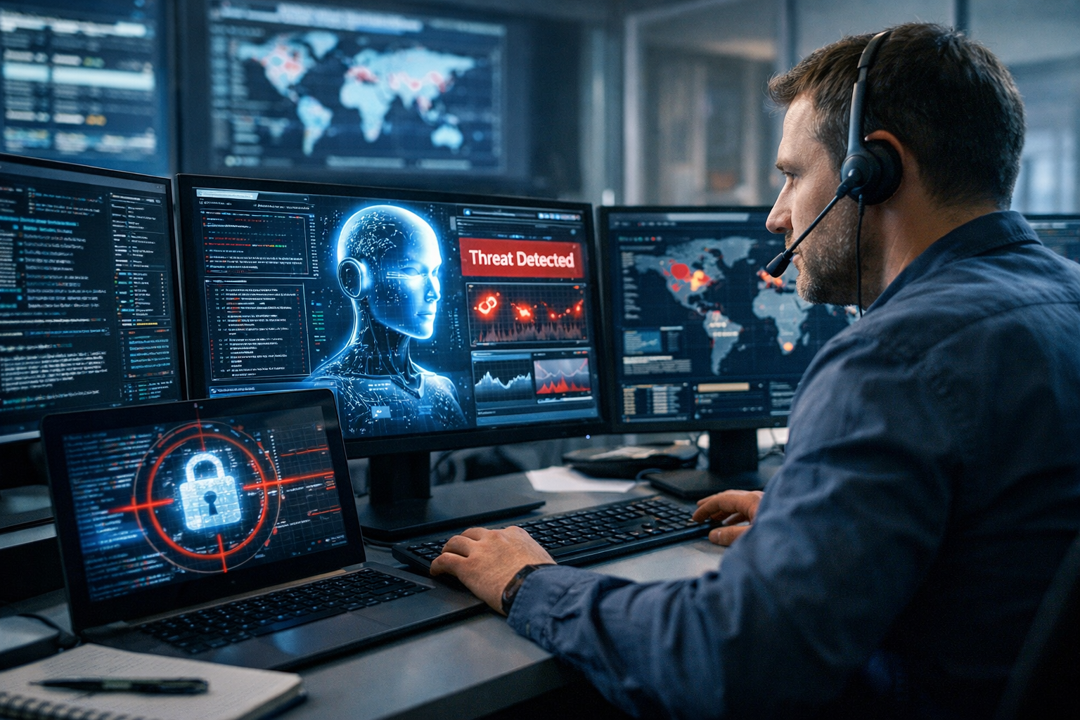 How AI Is Used in Cybersecurity: Threat Detection