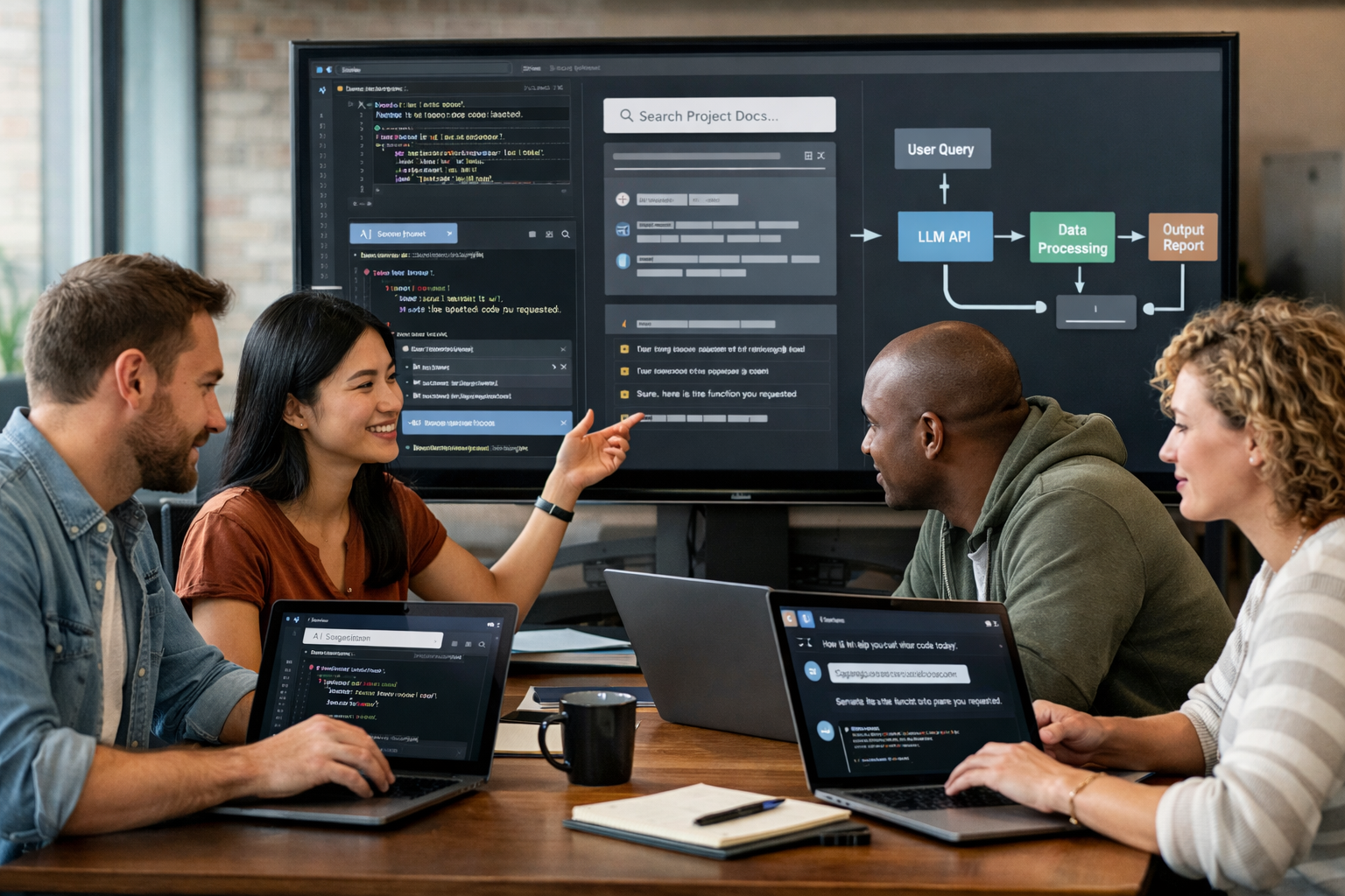 How Large Language Models Build Software Apps