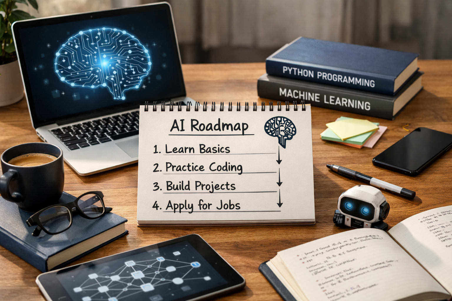 How to Change Careers Into AI: Beginner Roadmap