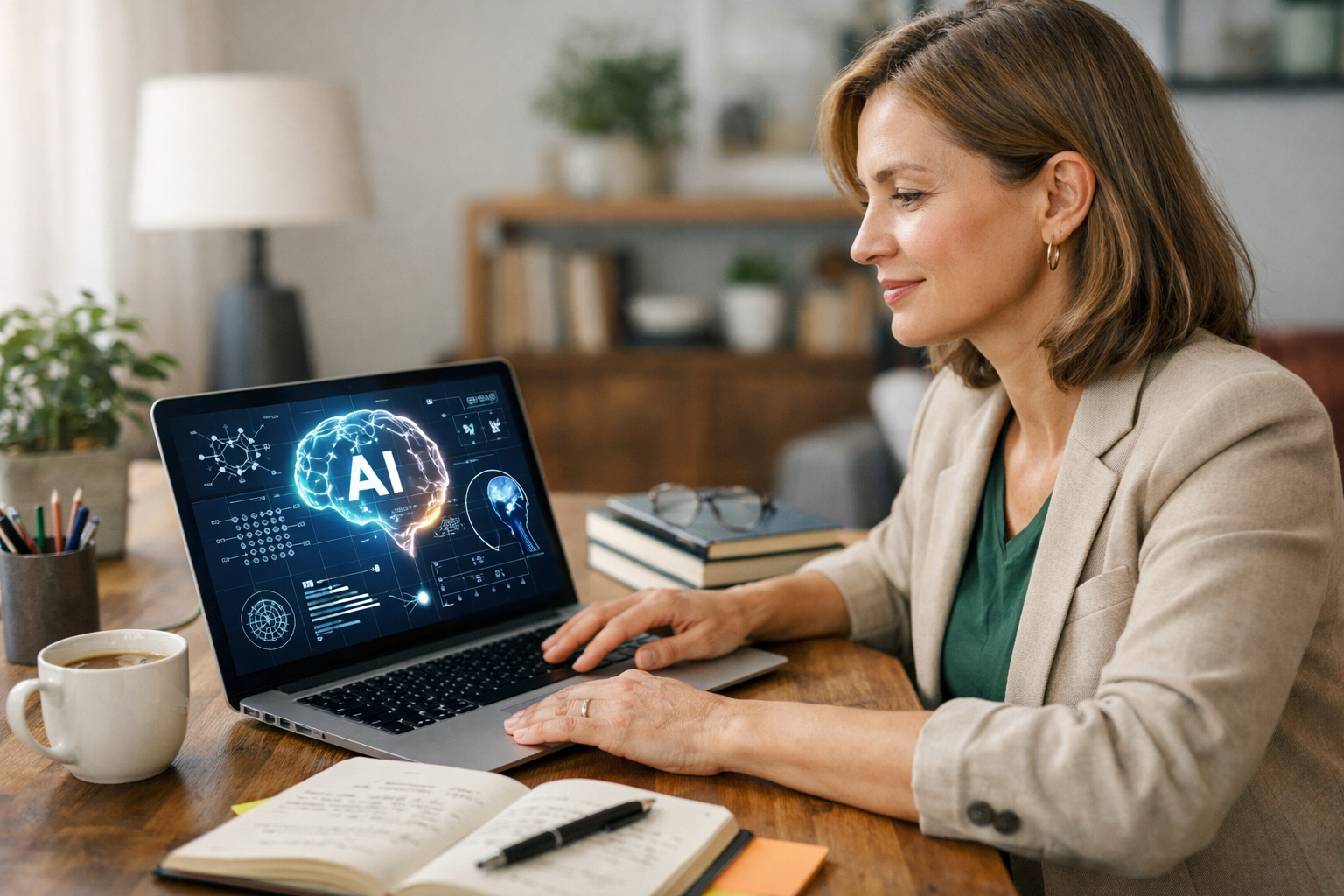 How to Change Careers Into AI Without Math or Coding