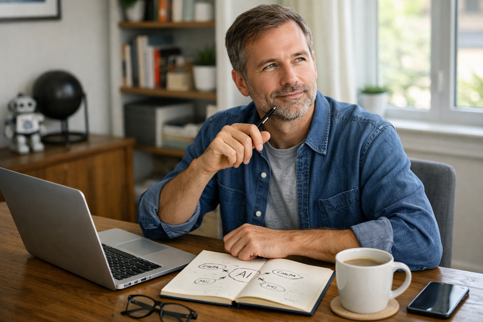 How to Explain an AI Career Change Simply