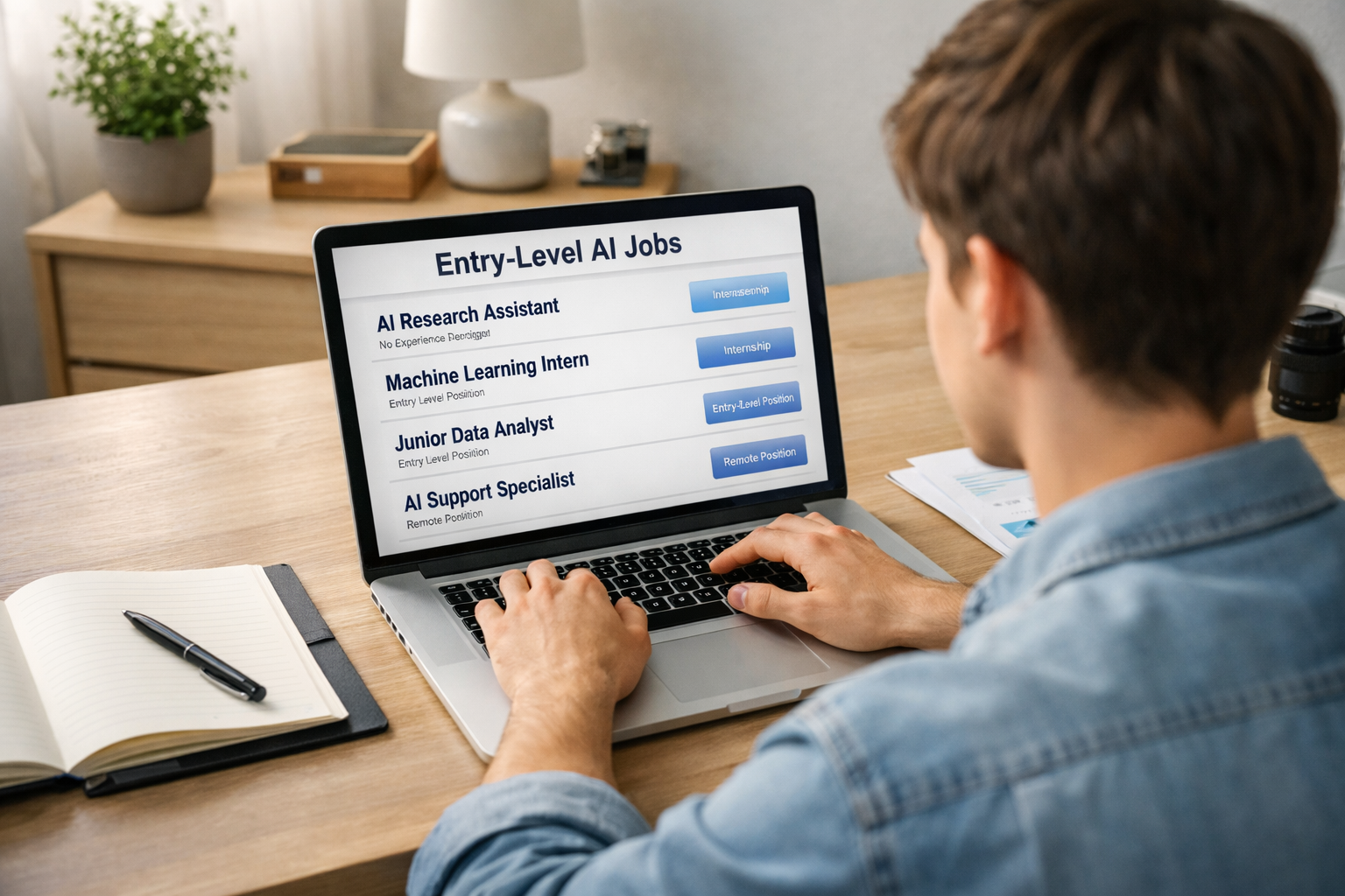 How to Find Beginner AI Jobs Without a Tech Resume