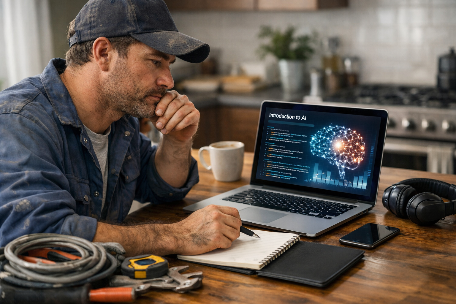 How to Move Into AI From a Manual Labor Job