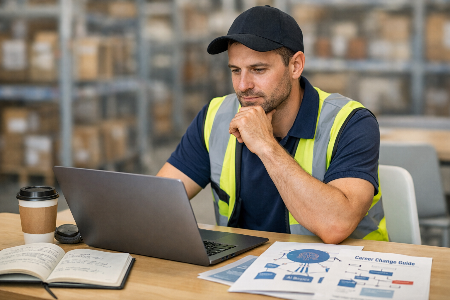 How to Move Into AI From a Warehouse Job