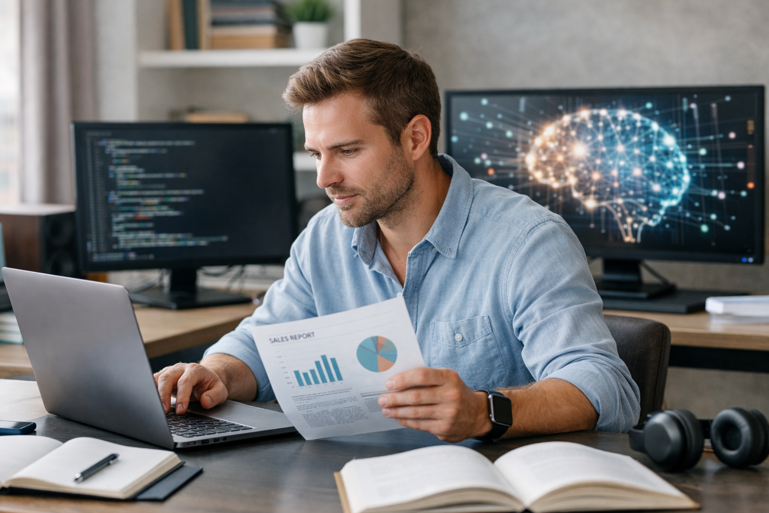 How to Move Into AI From Sales With No Tech Background