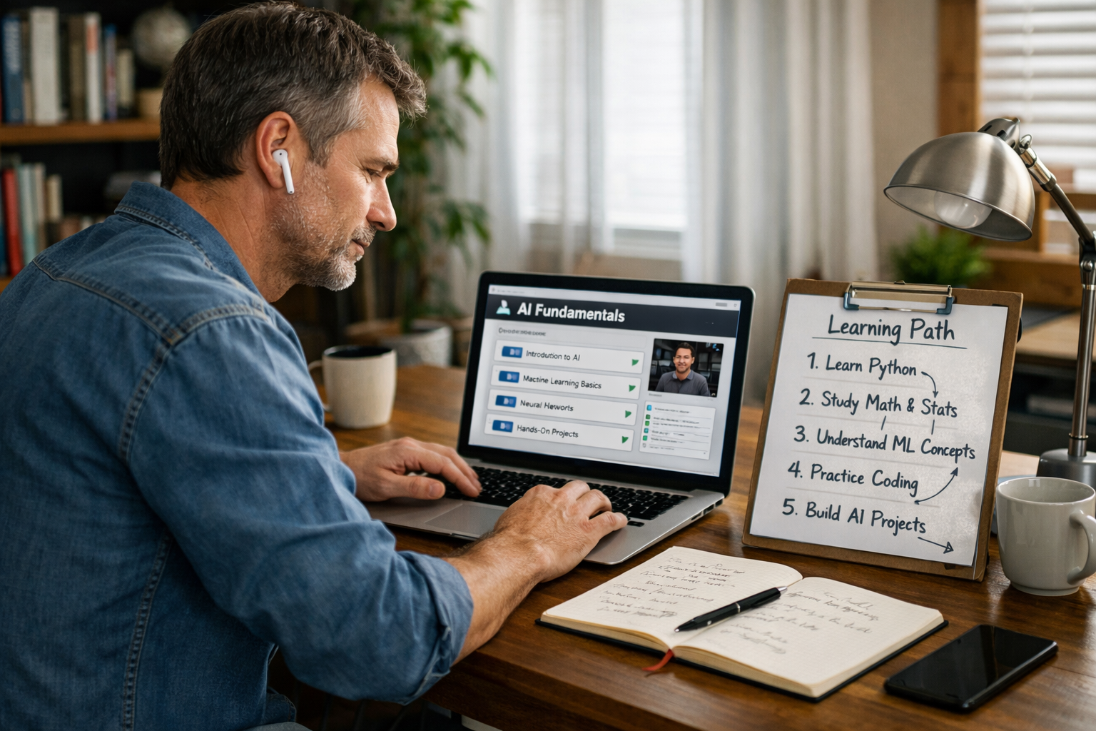 How to Pivot Into AI With No Experience Step by Step