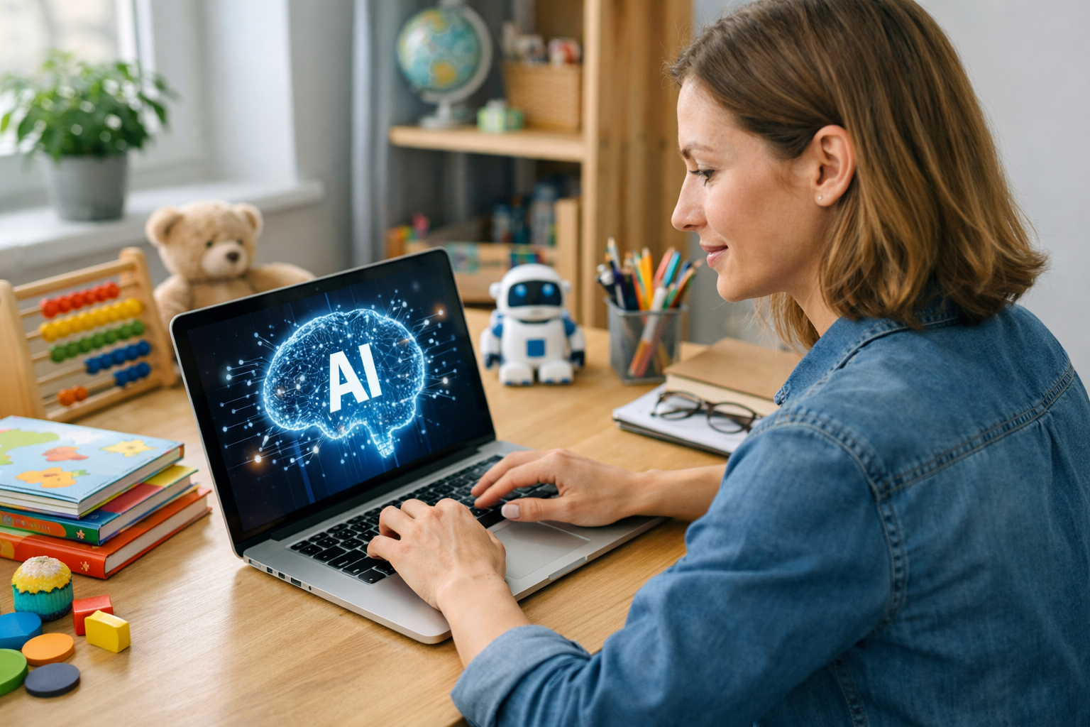 How to Start an AI Career After Childcare