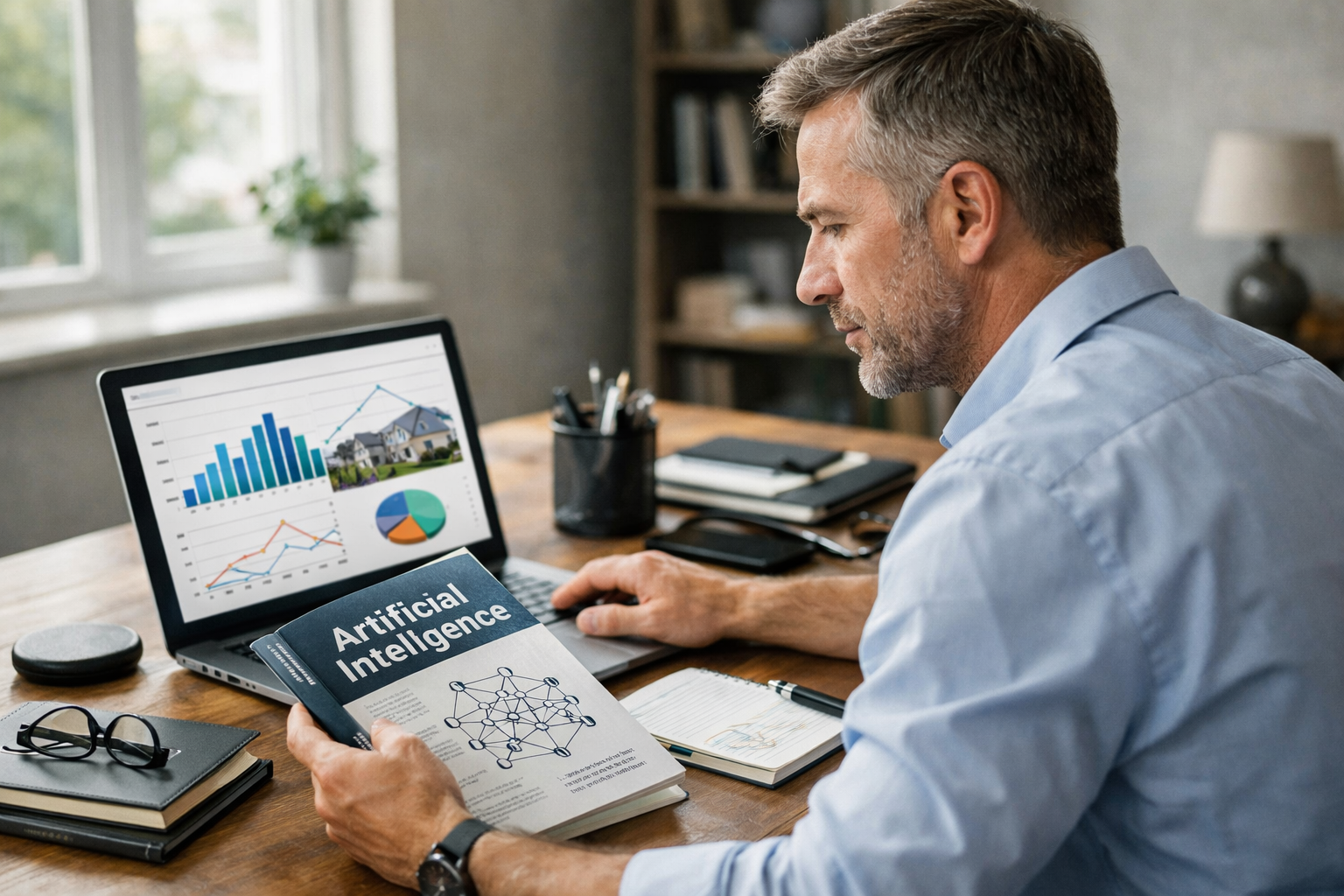 How to Start an AI Career After Real Estate