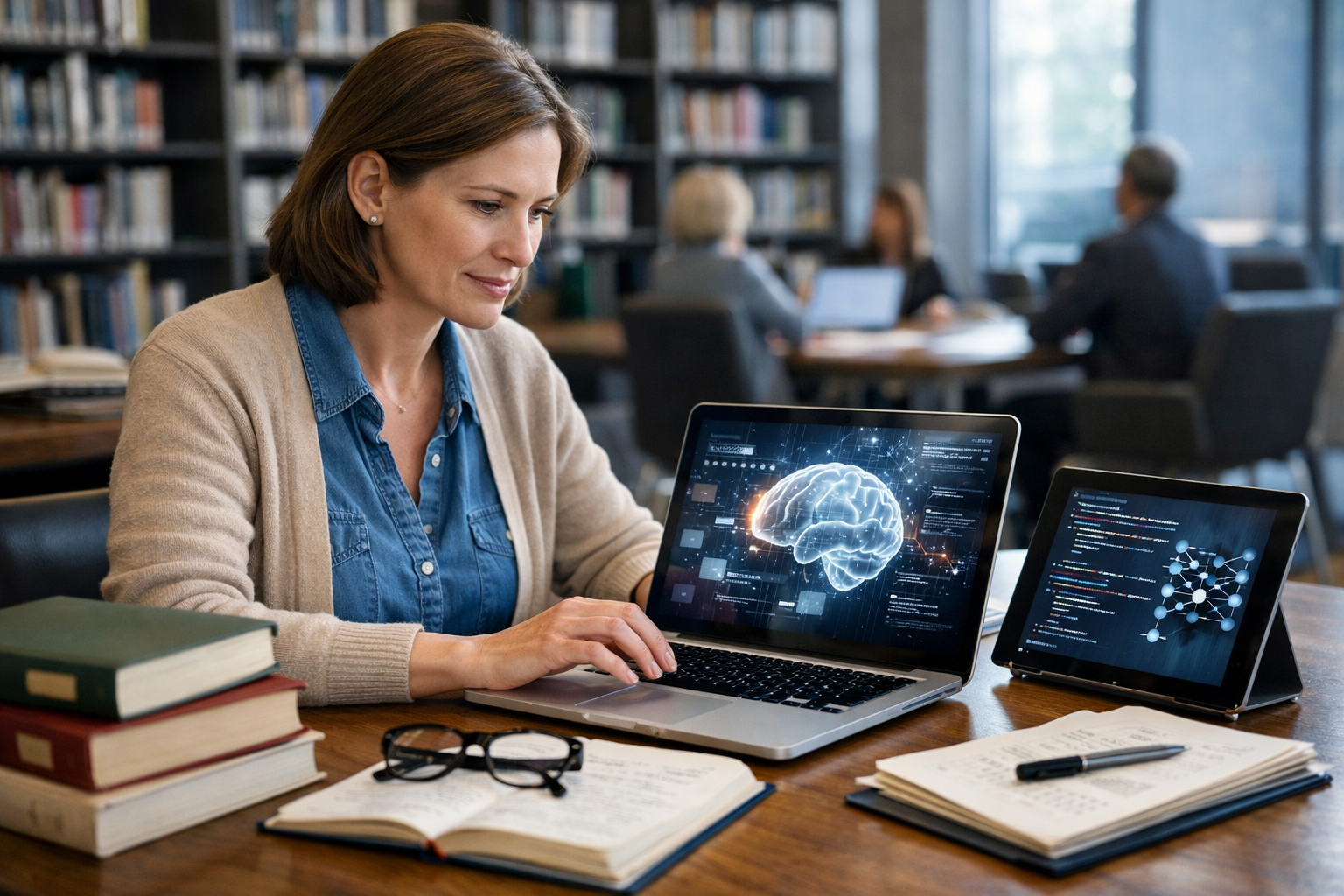How to Start Learning AI After Working in a Library