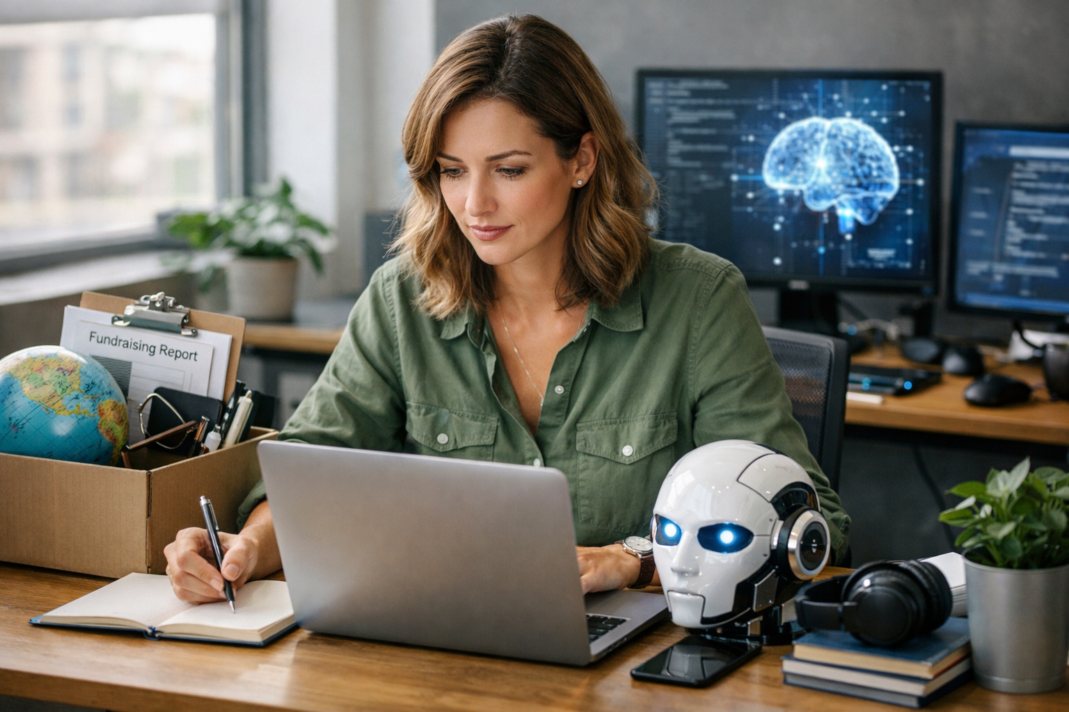 How to Switch Into AI From a Nonprofit Job