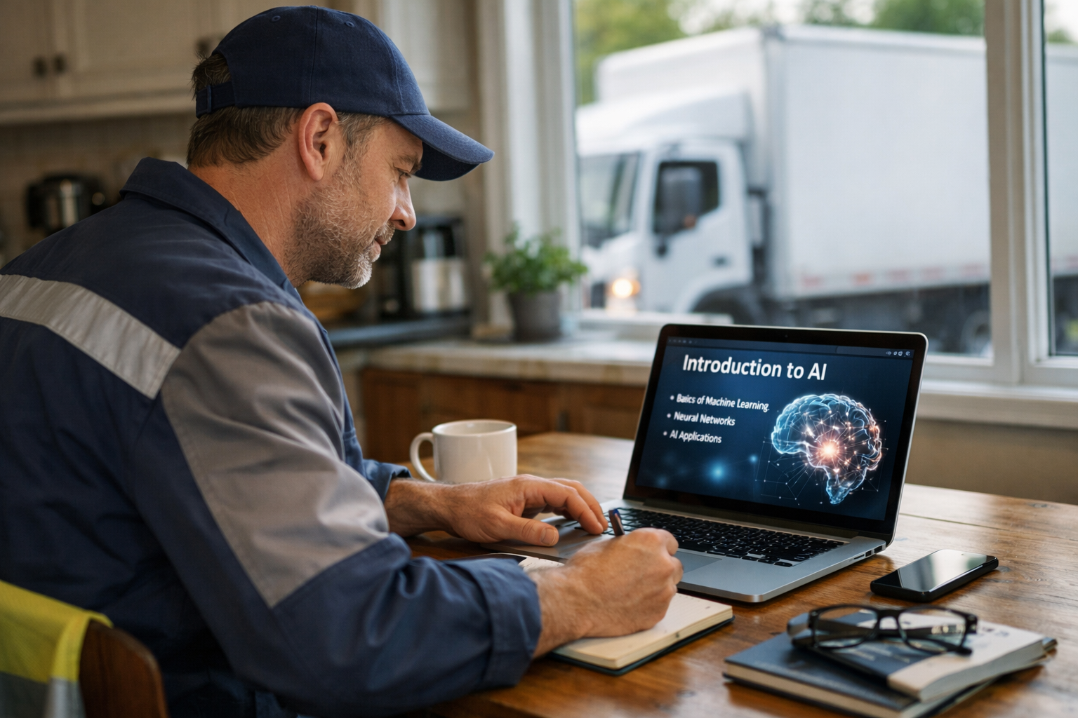 How to Switch Into AI From Driving Jobs