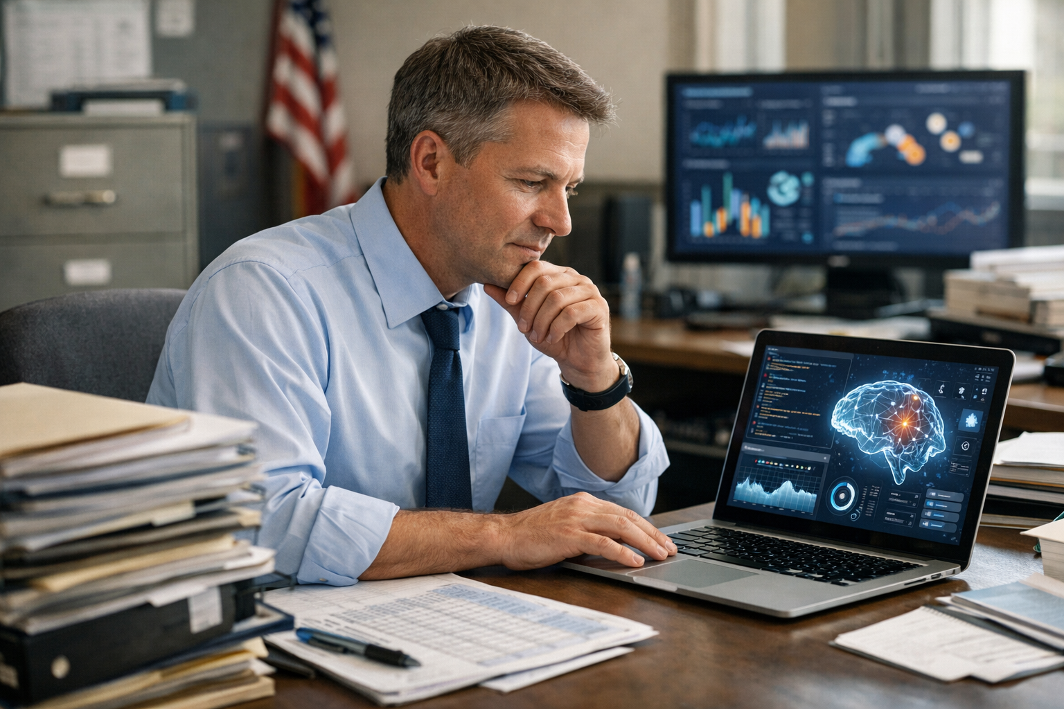 How to Switch Into AI From Government Office Work