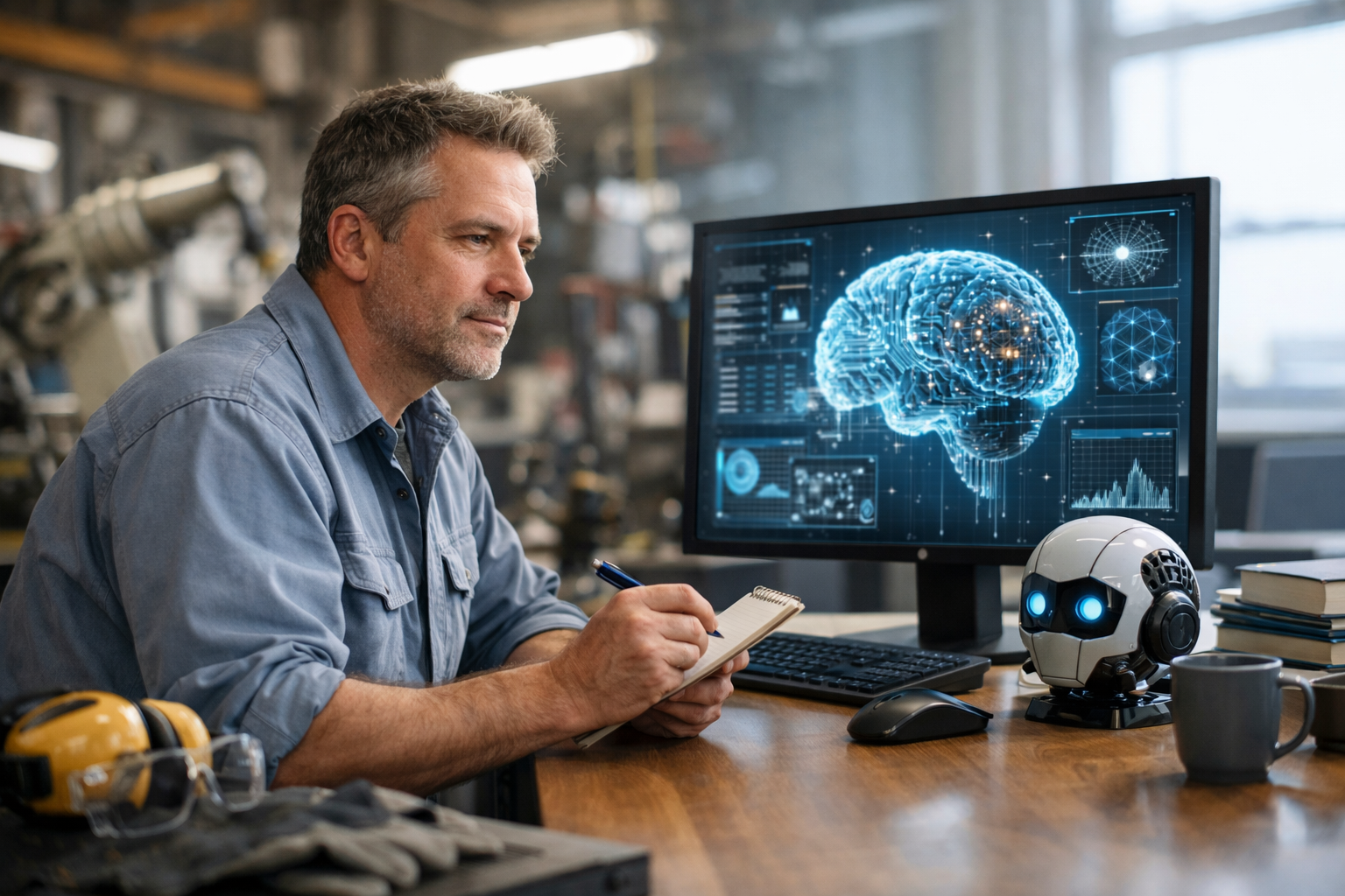 How to Switch Into AI From Manufacturing