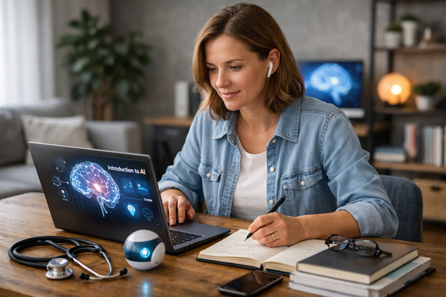 How to Switch Into AI From Nursing With No Coding