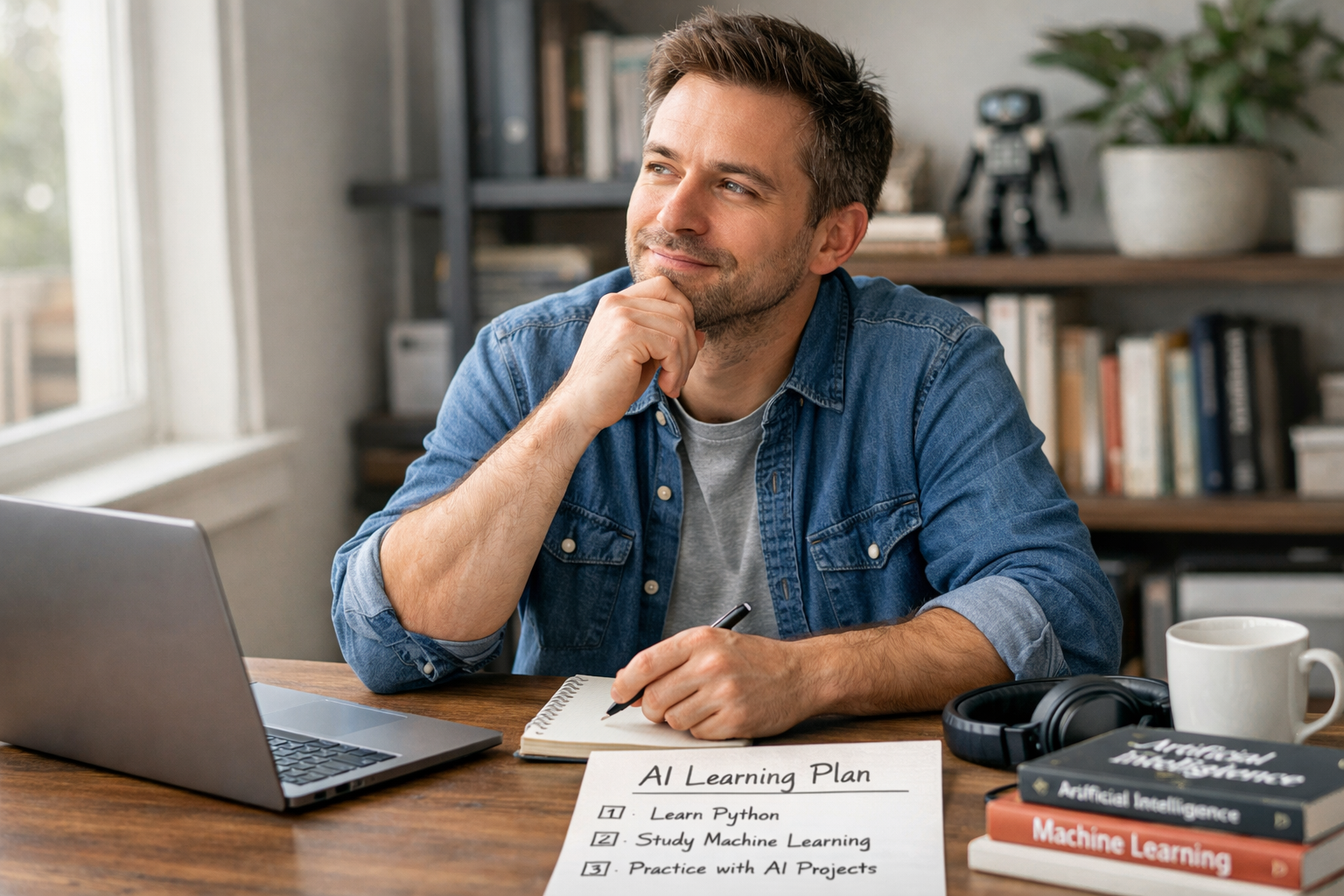 How to Switch to an AI Career When Overwhelmed