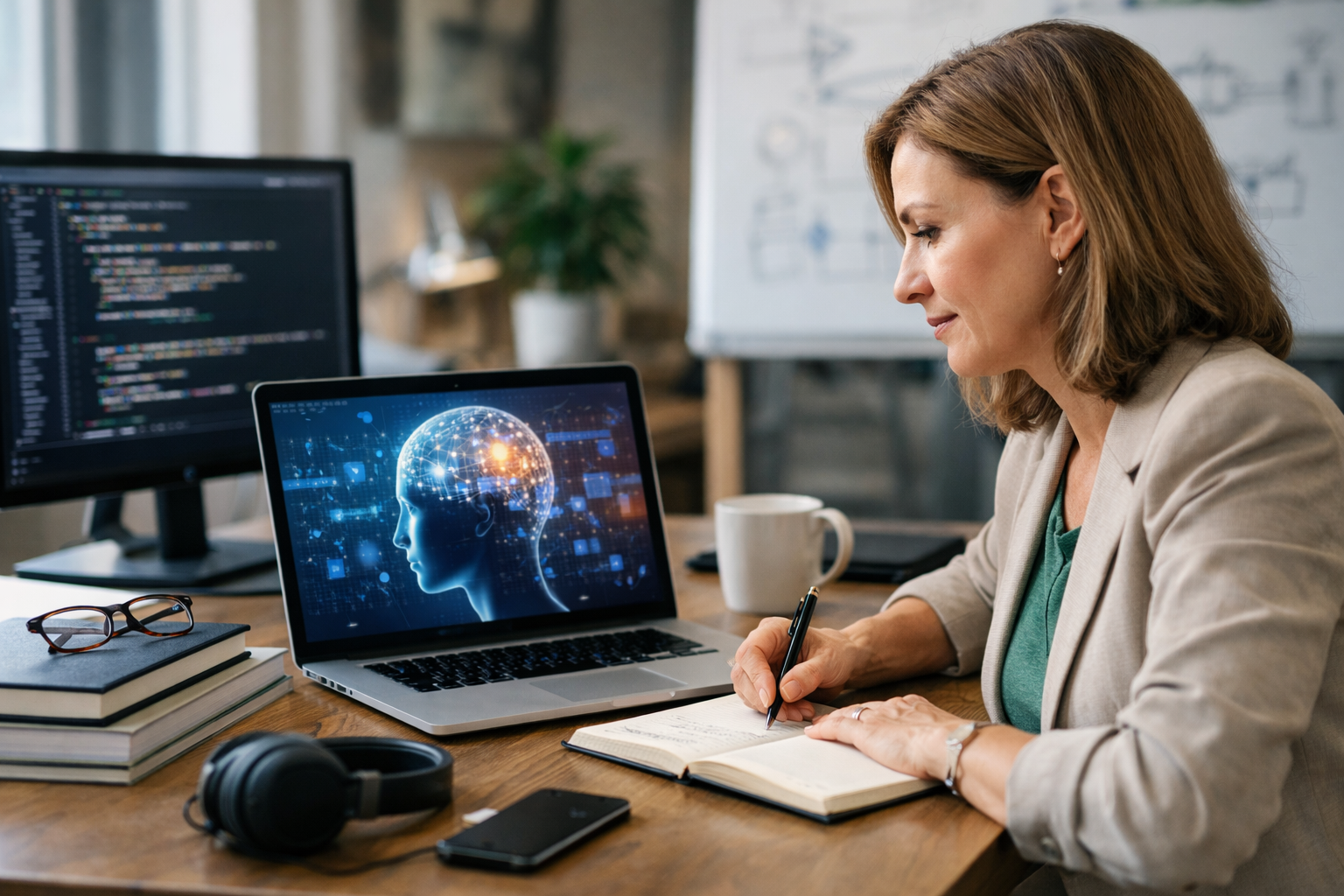 How to Transition Into AI From a Non Tech Career