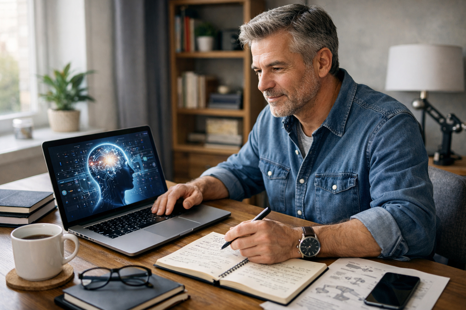 Is It Too Late to Switch Careers Into AI at 50?