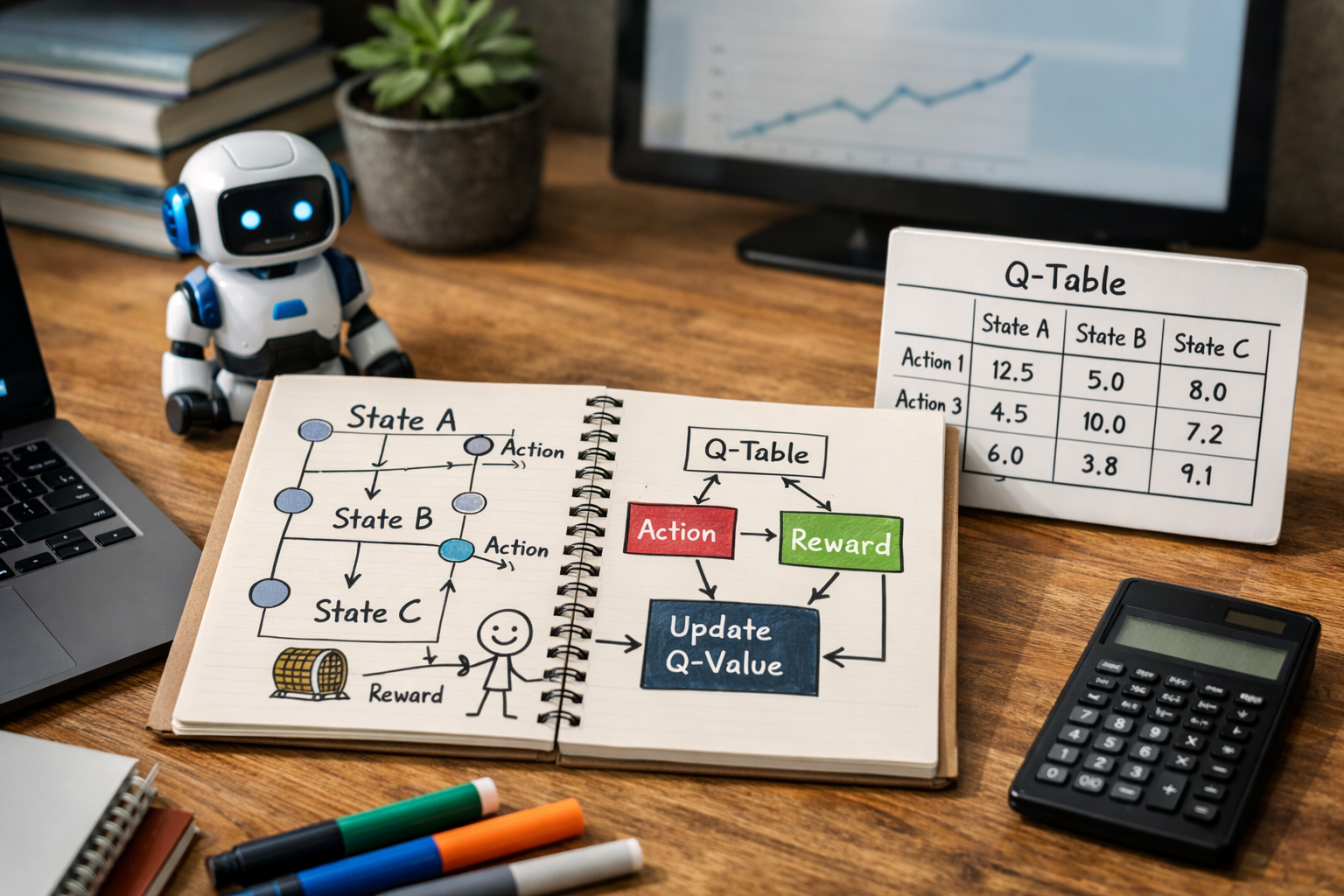 Q-learning Explained Simply for Beginners