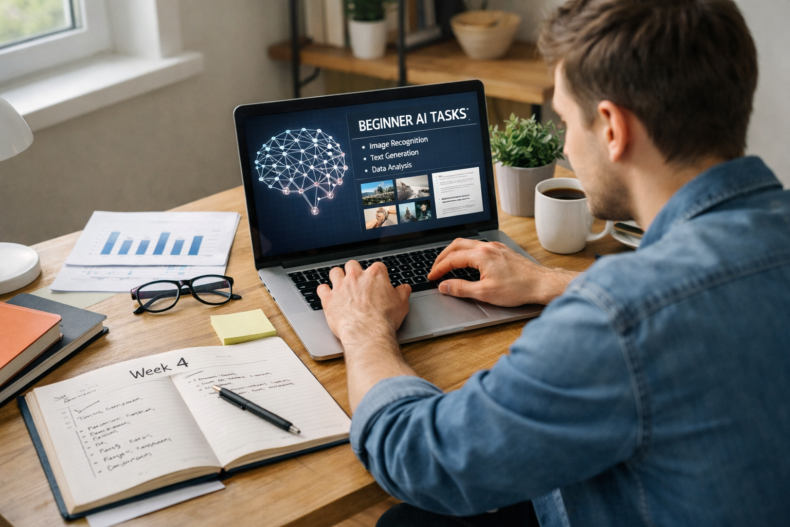 What Beginner AI Tasks Can I Learn in One Month?