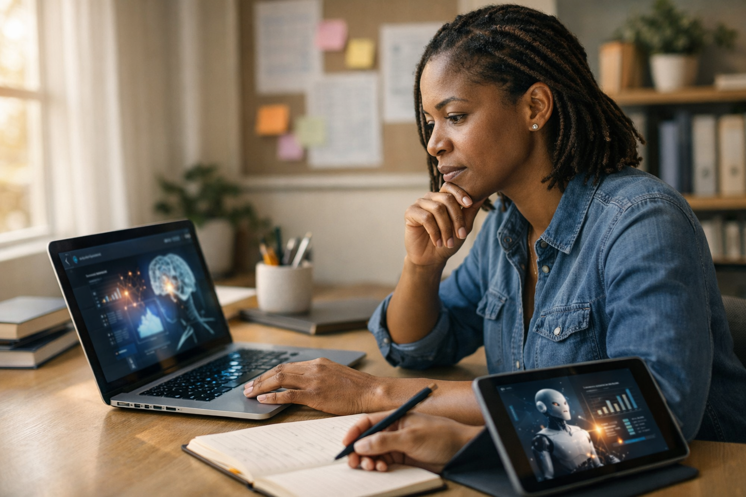 AI for Teaching, Learning and New Career Opportunities