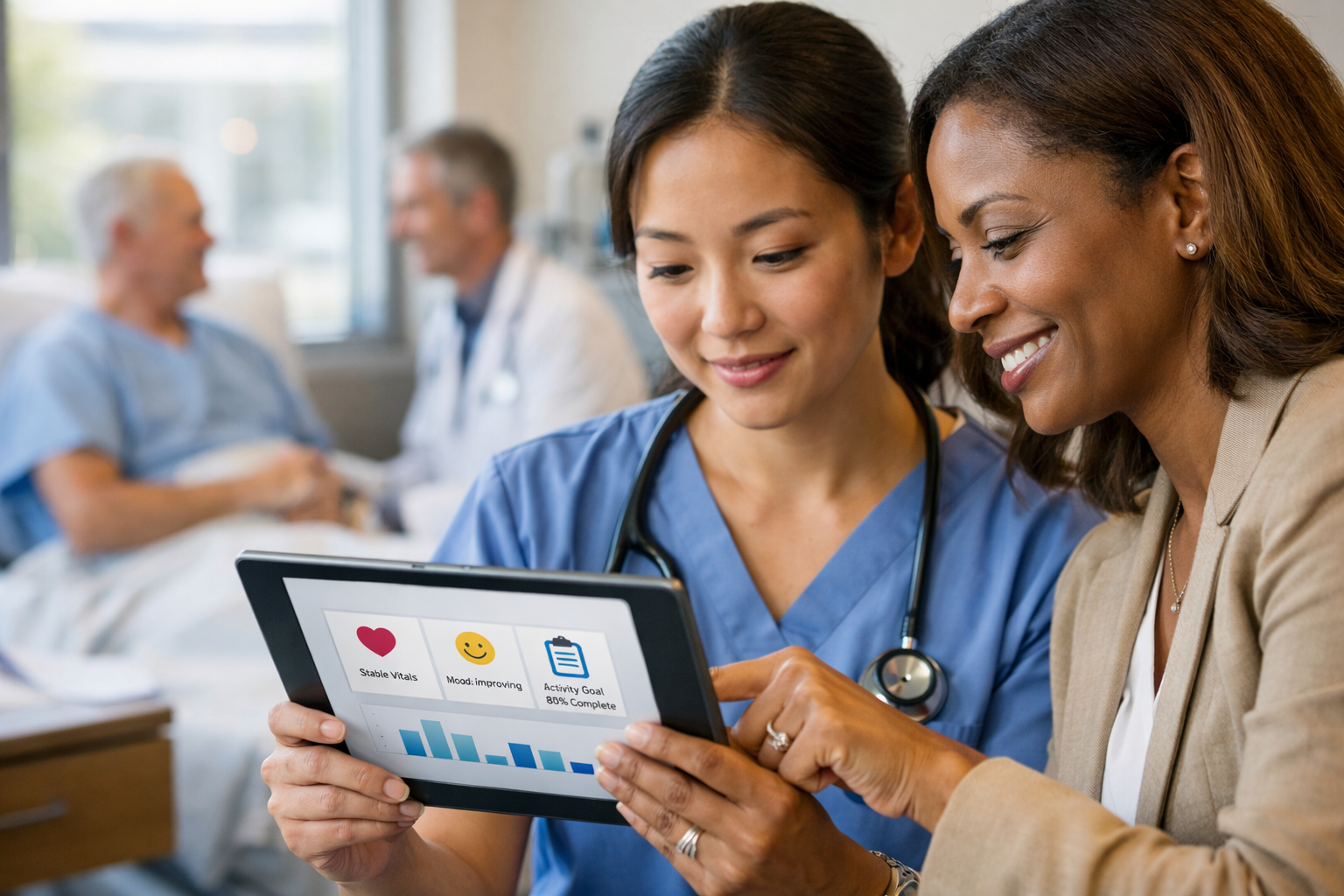 AI in Healthcare for Patient and Staff Support