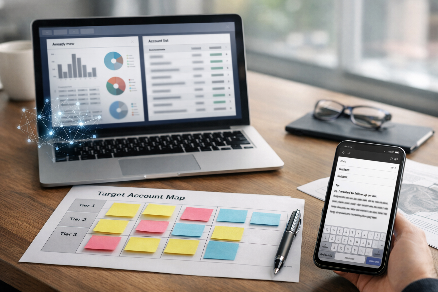 AI-Powered B2B ABM: Target Accounts, Personalization & ROI