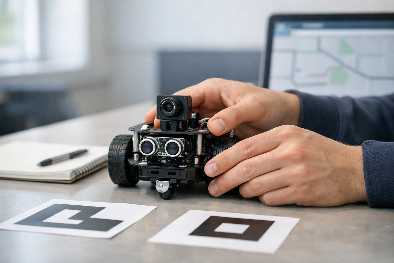 AI Robotics for Beginners: Sensors, Maps and Movement