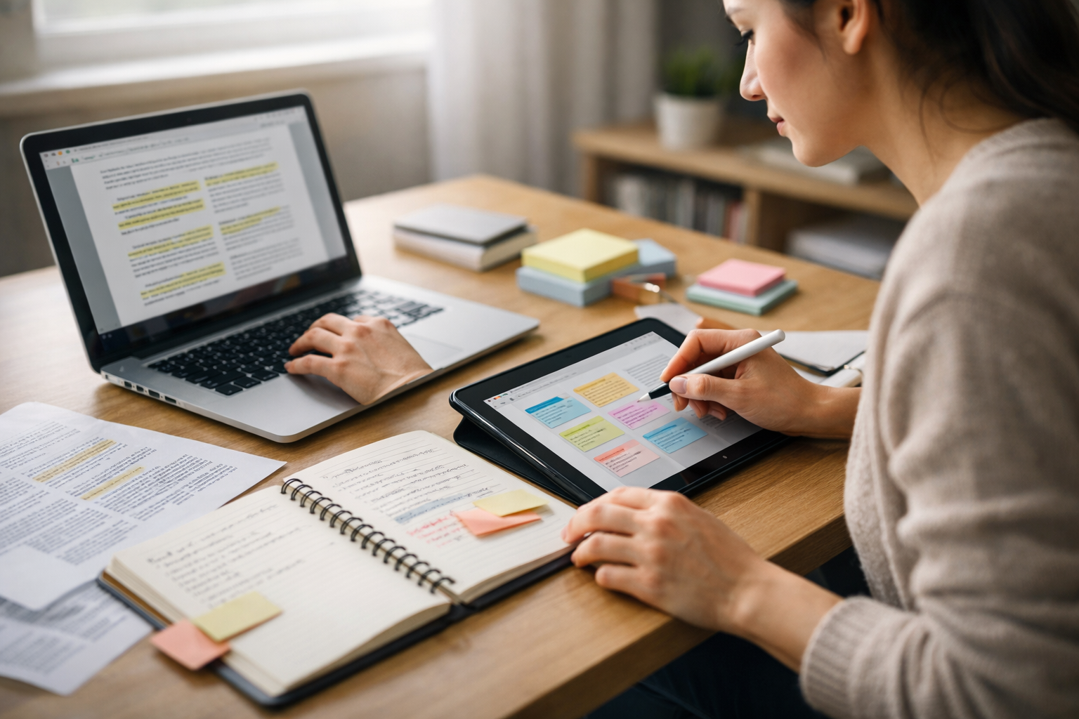 AI Study Helper for Beginners: Notes, Sources, Findings