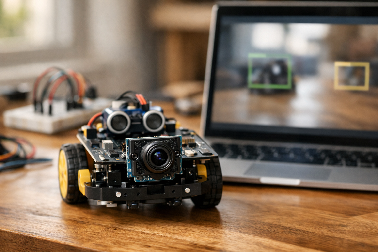 AI Vision for Starter Robots: Detect People & Objects