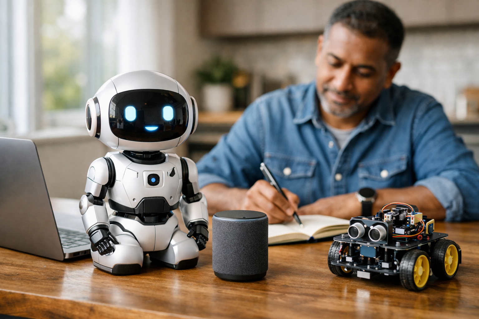 Everyday Robots and AI for Beginners