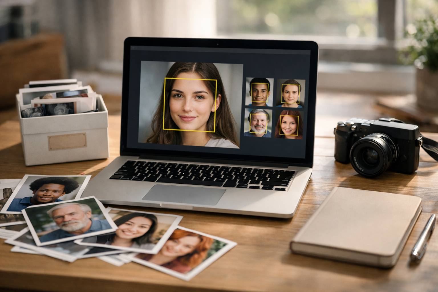 Face & Landmark Detection for Beginners: Smart Photo Album