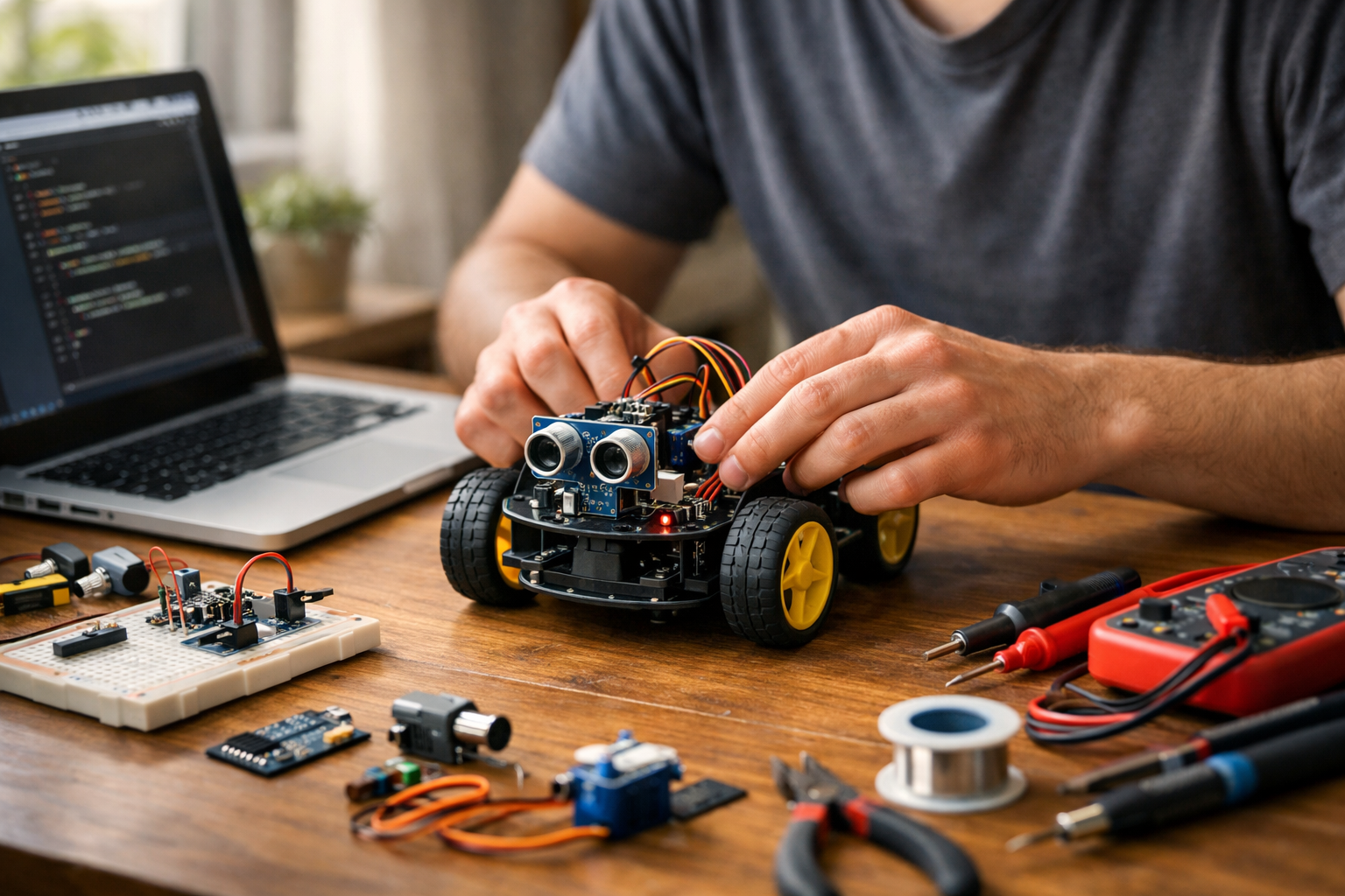 Hands-On AI Robotics at Home for Beginners