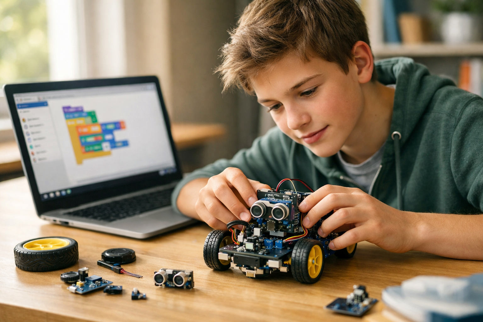 Hands-On Robot Adventures with AI for Beginners