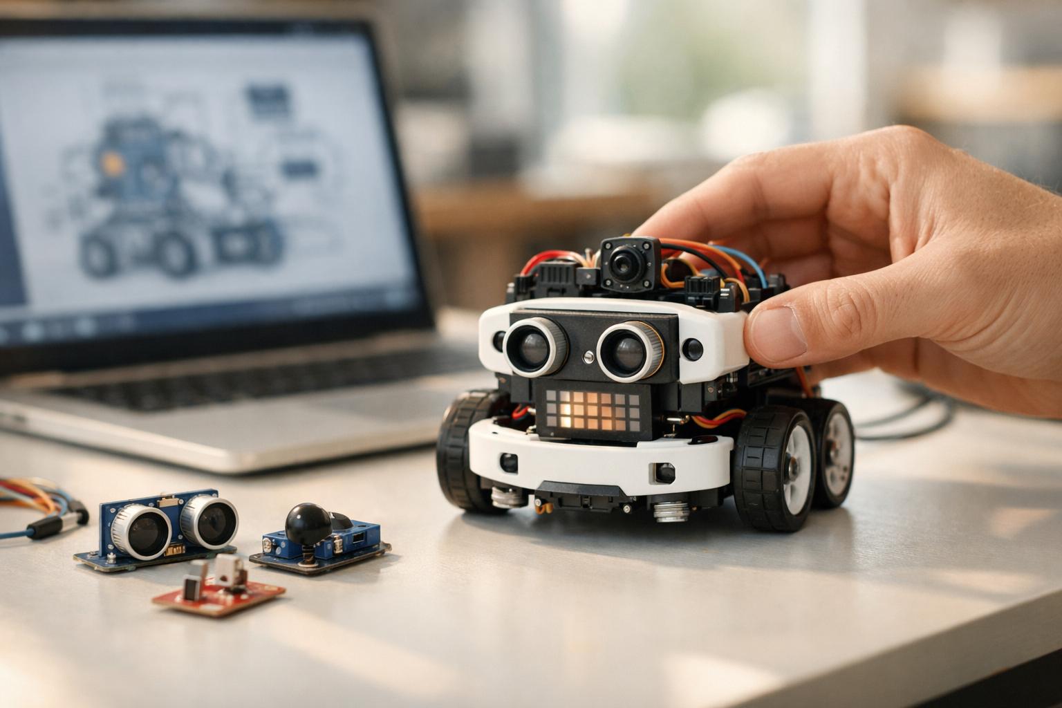 How Robots Learn: Sensors, Decisions and Action