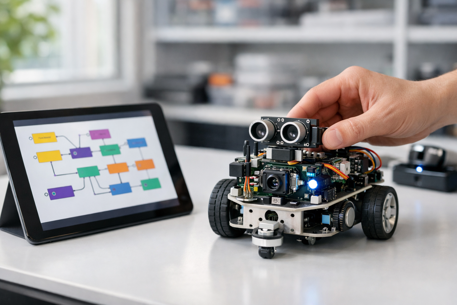 No‑Code AI Robotics: Build Smart Robot Behaviors Visually