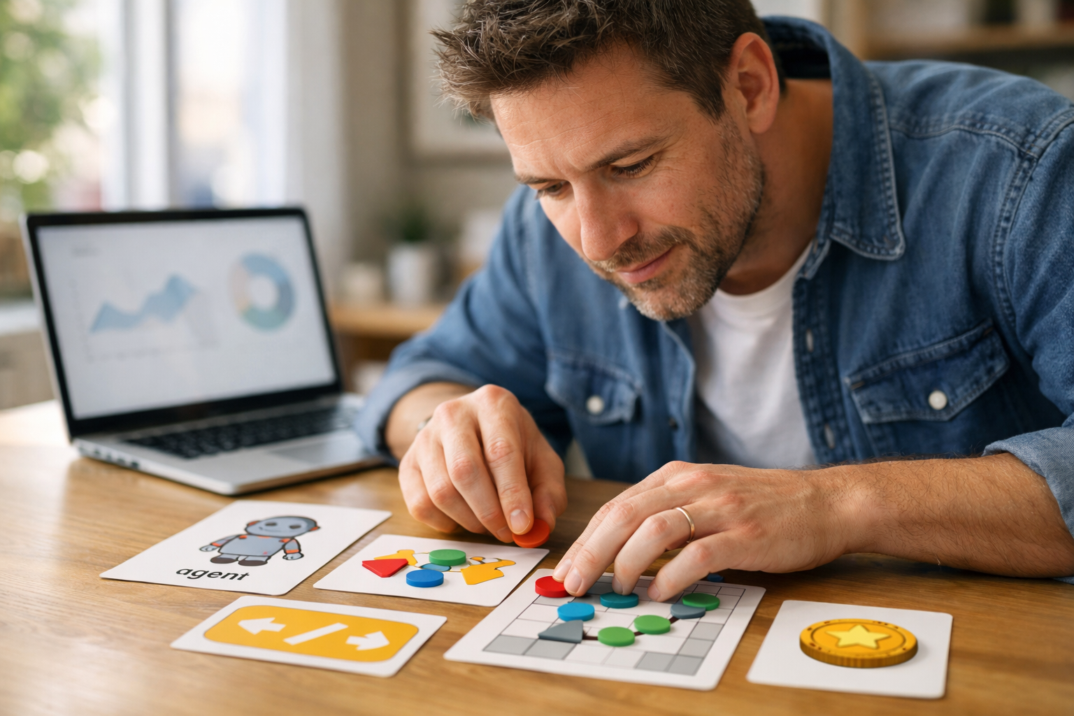 No-Code Reinforcement Learning for Curious Beginners