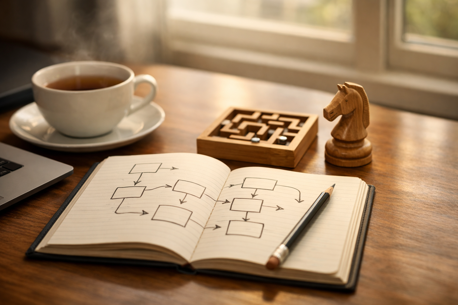 No-Math Reinforcement Learning: Rewards, Policies & Stories