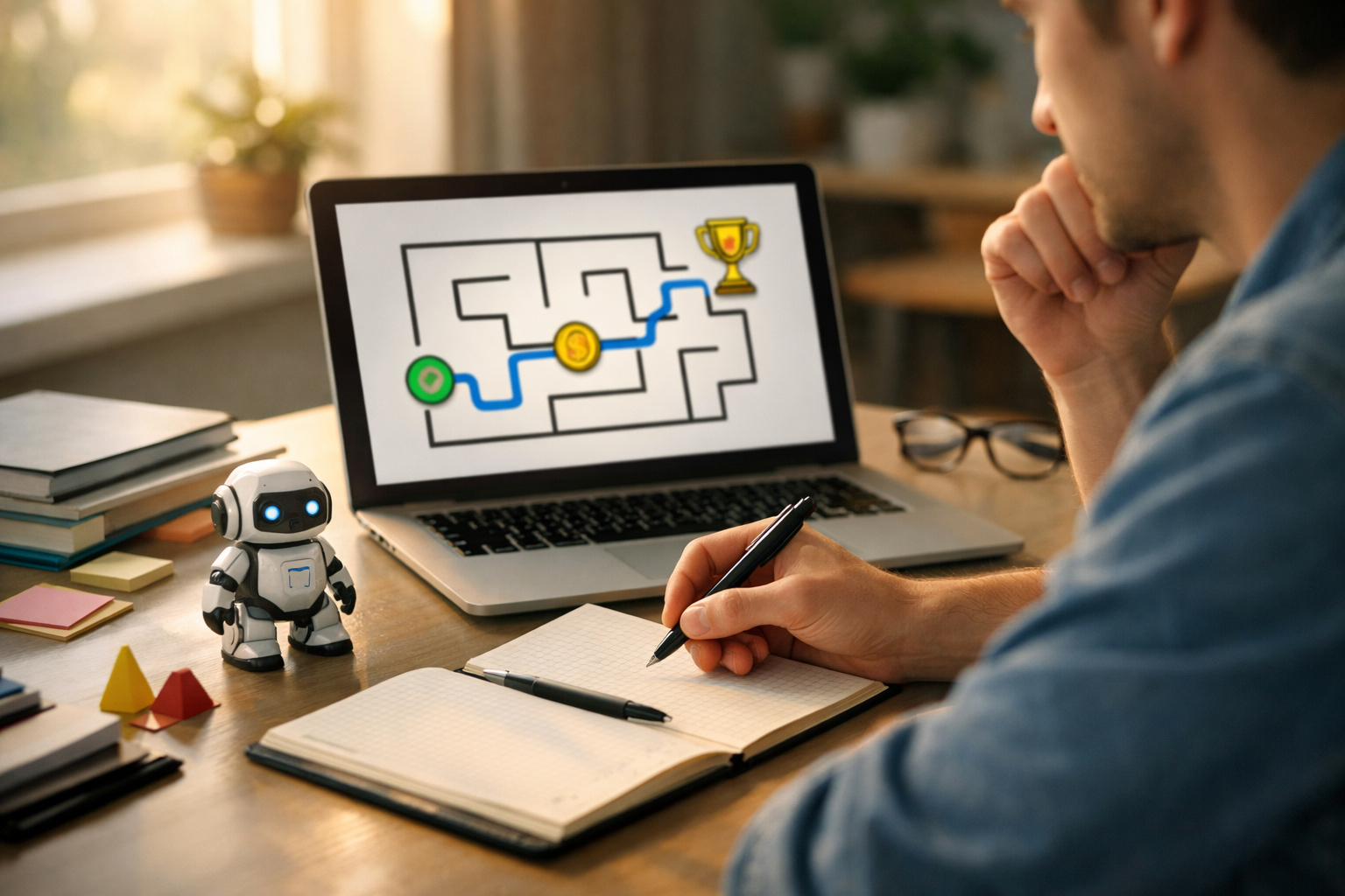 Self Learning AI for Beginners: How It Really Works