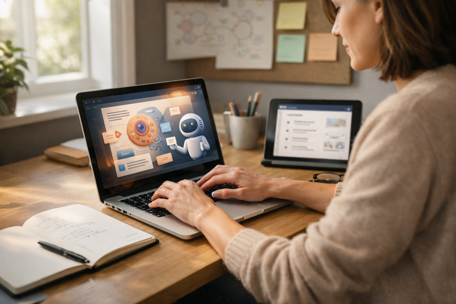 Use AI to Create Learning Content and Career Opportunities