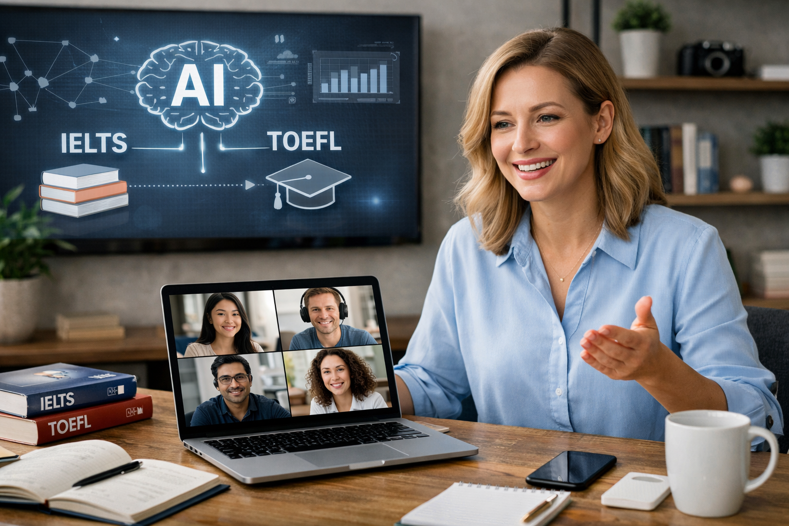 AI for Faster IELTS and TOEFL Prep