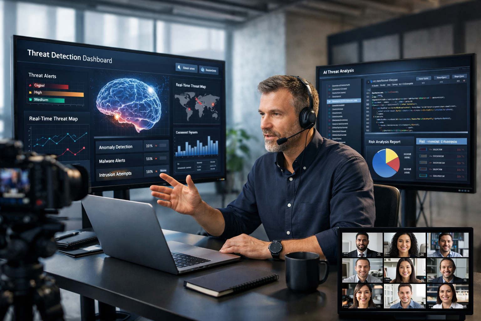 AI in Cybersecurity: Threat Detection Masterclass