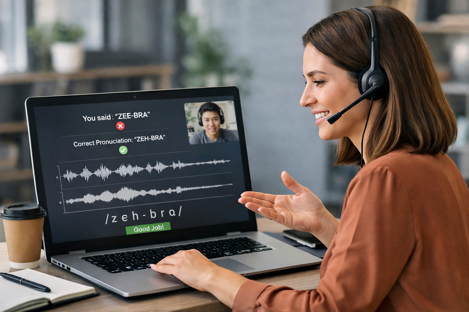 How AI Corrects Pronunciation Instantly