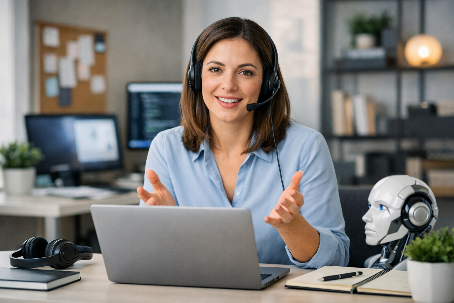 Switch to AI from a Call Center Job