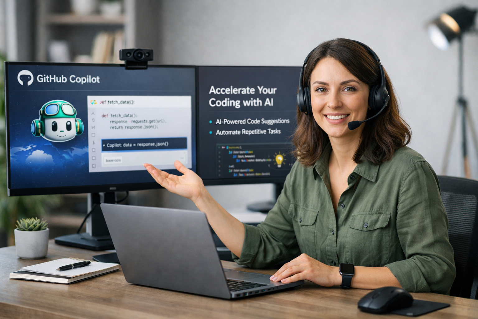 Use GitHub Copilot to Code Faster with AI