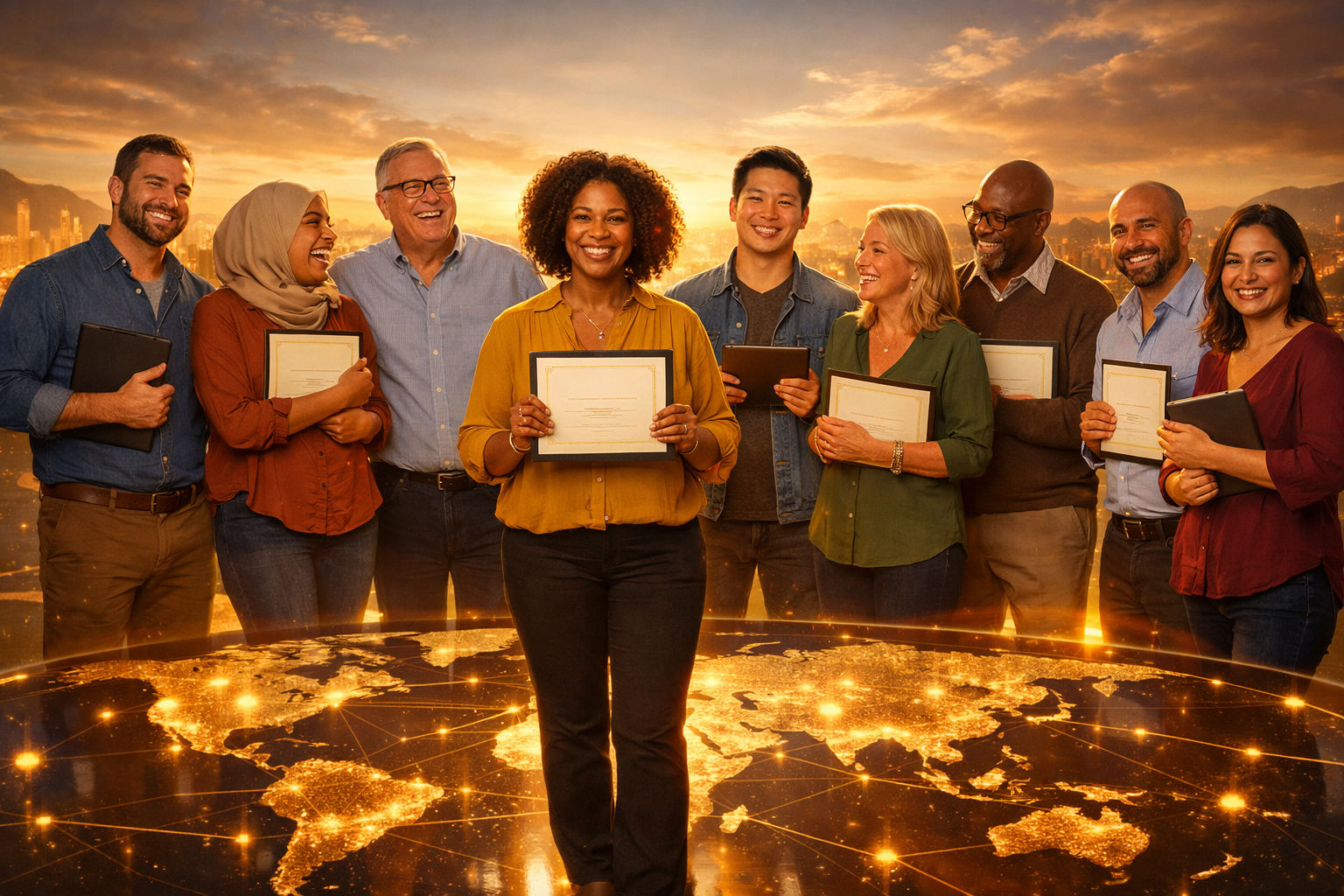 Global learning community